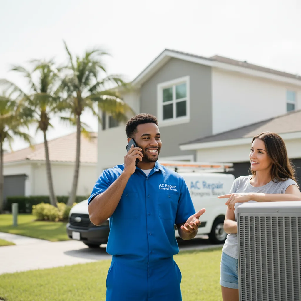 AC Repair Pompano Beach customer support in Hiawatha